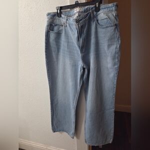 Abercrombie & Fitch Light Blue Flare Jeans